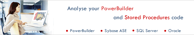 Analyse your PowerBuilder and Stored Procedures code