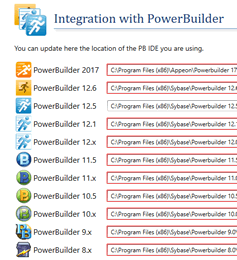 Visual Expert supports PowerBuilder 2017