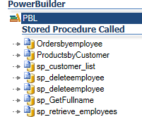 Stored Procedures at the root of PBLs