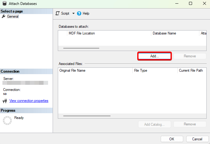Add MDF LDF Files