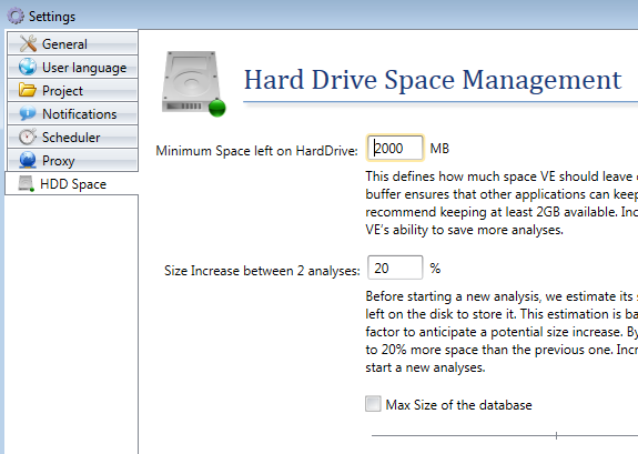 Disk Space Management