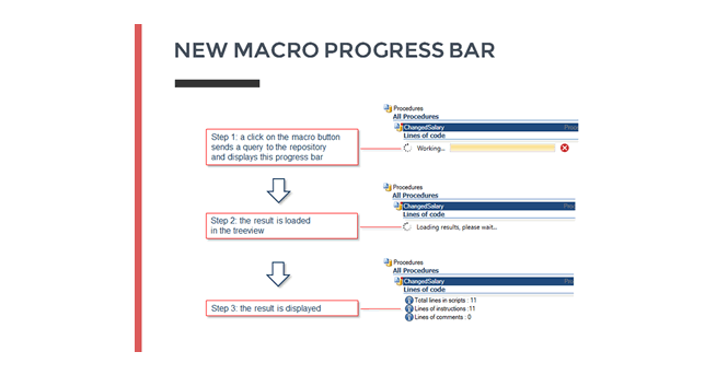 Nueva presentación para la ejecución de macros
