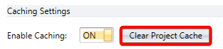 Clear Project Cache