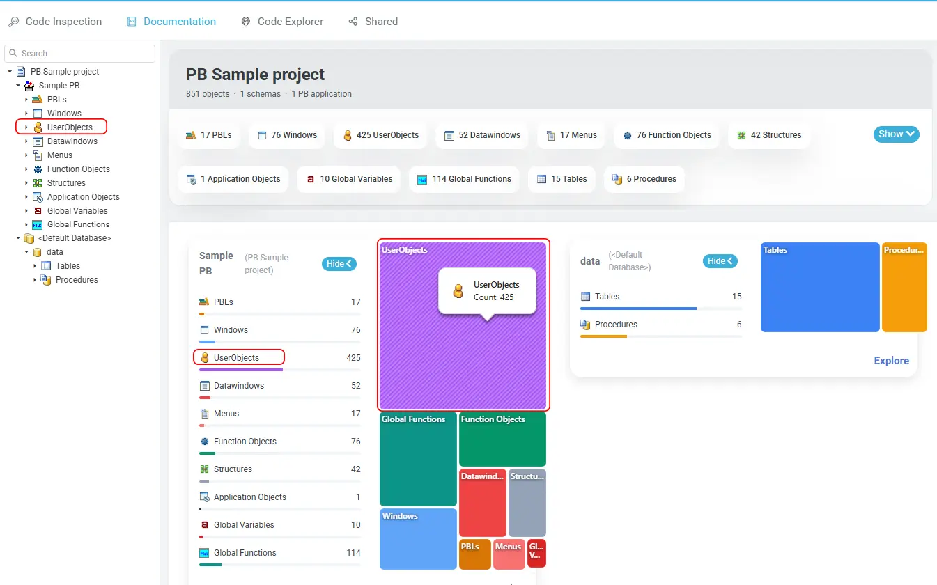 Navigating PowerBuilder Components - Documentation