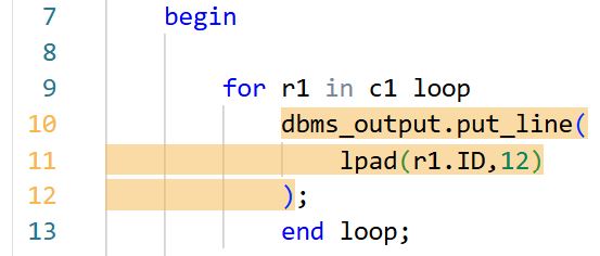 Localiser problèmes code Oracle