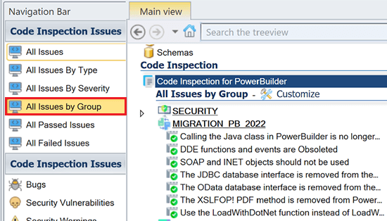 Check Code Issues before Migrating to PowerBuilder 2022