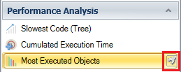 Most Executed Objects Macro Options
