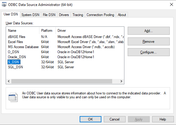 SQL Server authentication