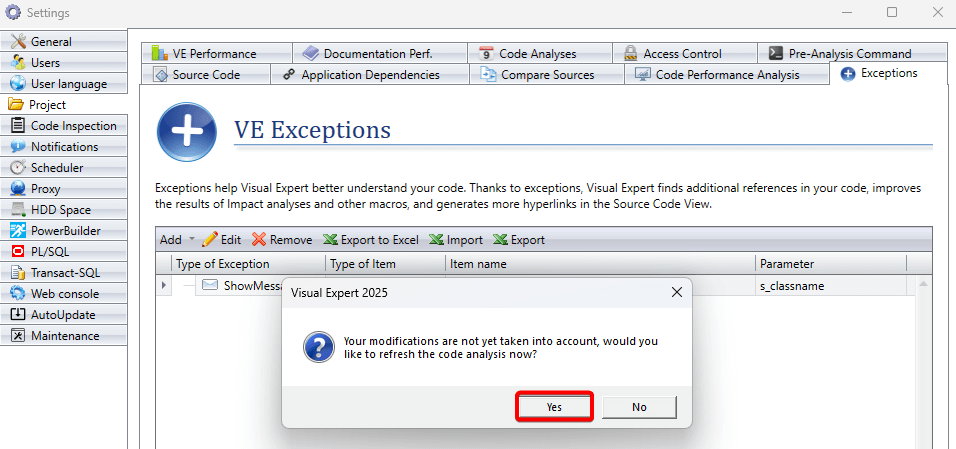 Refresh Code Analysis