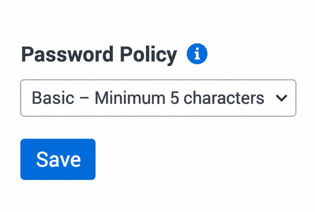Save Passowrd Parameters