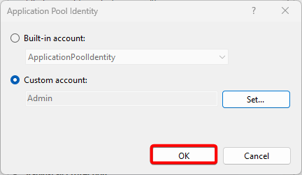 Set User Credentials