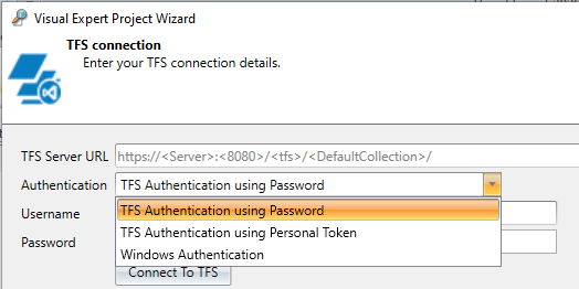 TFS Server URL Authentication