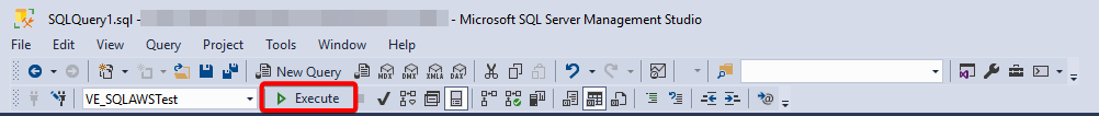 Validate SQL DB access