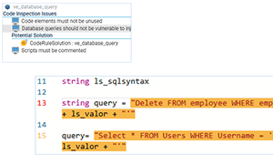 Détectez les failles de sécurité dans le code avec  Visual Expert AI