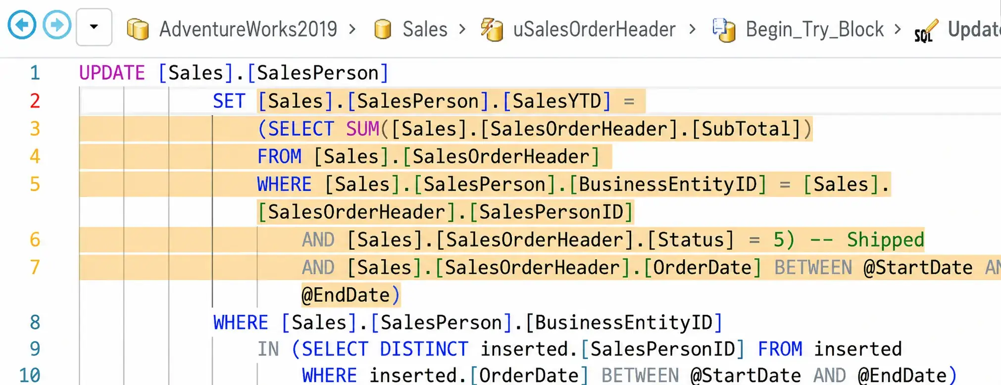 VE AI - Résultat d'inspection de code