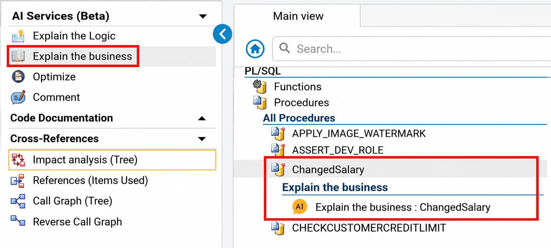 VE AI - Explain the logic Macro