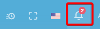 VE Web and VE Desktop – Notification icon