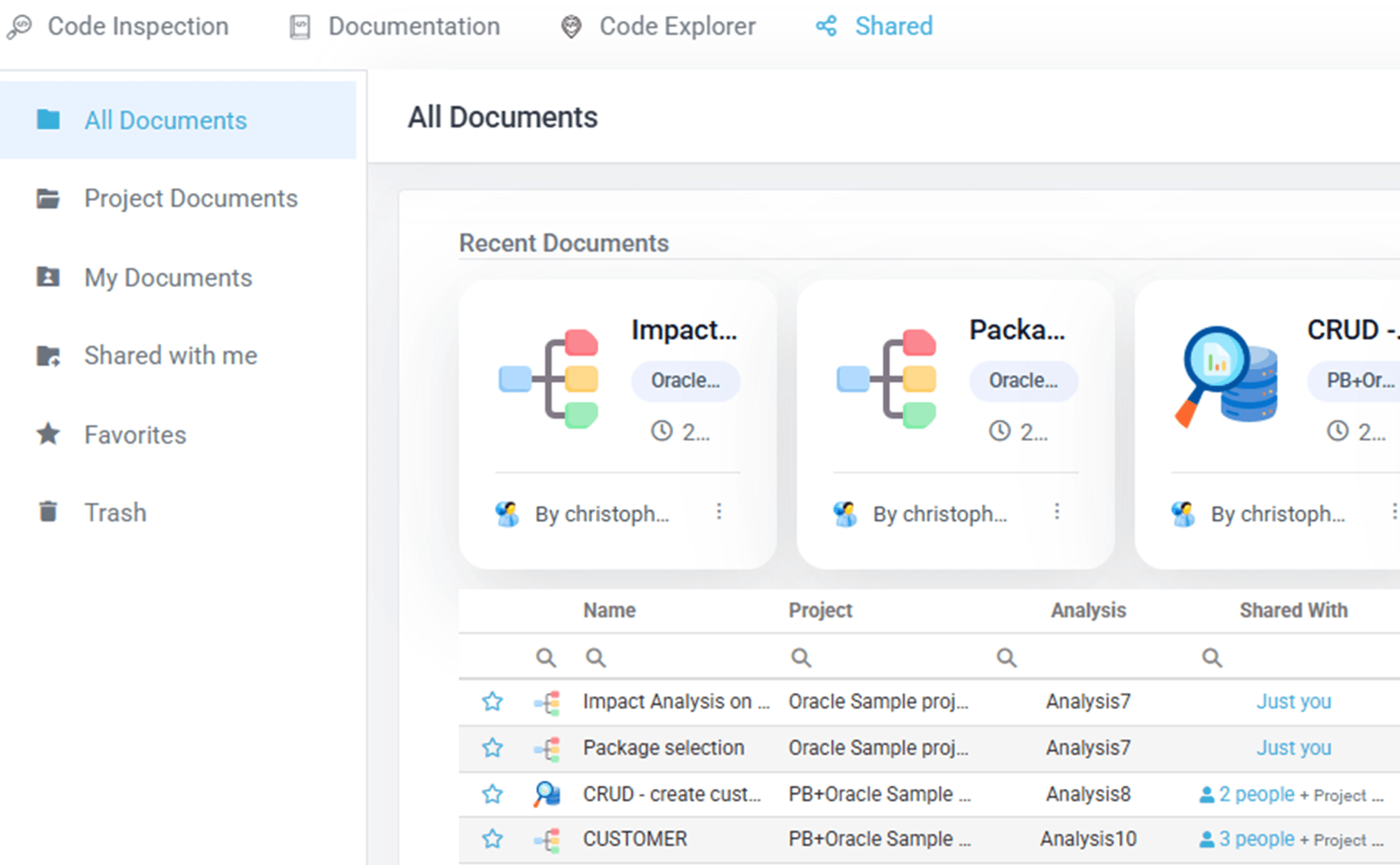 Shared module in VE Web